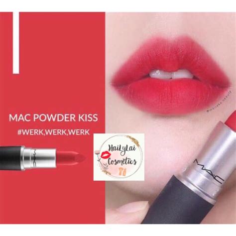 Son Mac 922 Werk Werk Werk Powder Kiss Lipstick Shopee Việt Nam