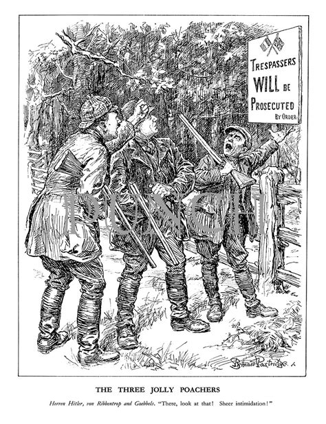 Inter War Cartoons From Punch Magazine By Bernard Partridge Punch