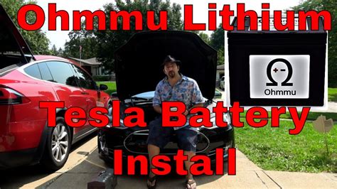 Tesla 12v Battery To Ohmmu Lithium Conversion How To Youtube
