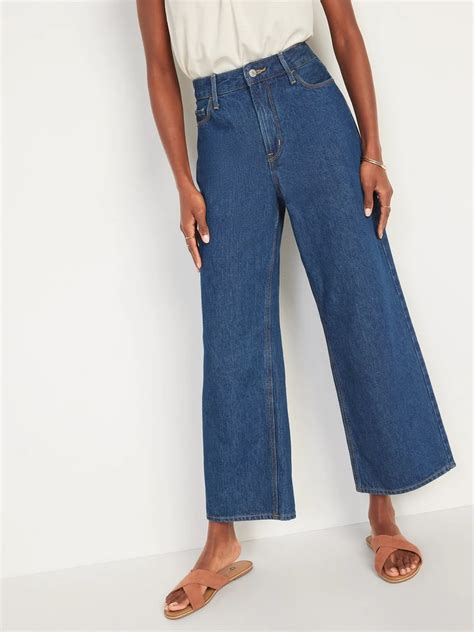 Old Navy Extra High Waisted Wide Leg Jeans The Best Summer Clothes At