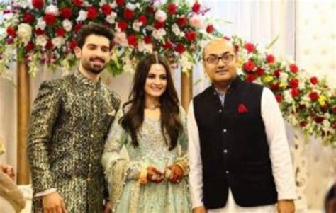 Aiman Khan And Muneeb Butts Engagement Ceremony Pics