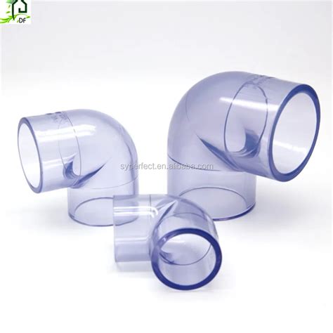 Adaptador Transparente De Pvc Macho A Hembra Roscado Buy Pvc