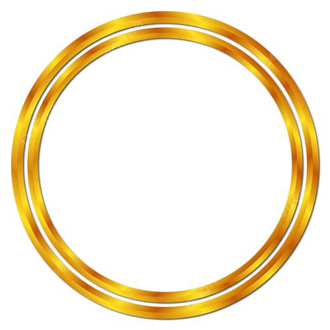 Marco De Oro Del Círculo Png Circulo Oro Círculo De Oro Png Y