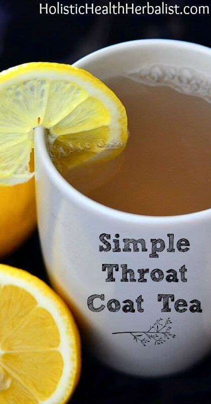 Simple Throat Coat Tea Recipe Holistic Health Herbalist Sore Throat