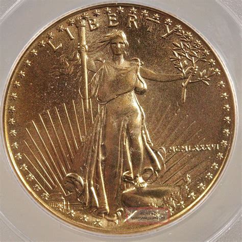 1986 American Gold Eagle Pcgs Ms69 ½ Oz Gold 25 Dollar Coin G25