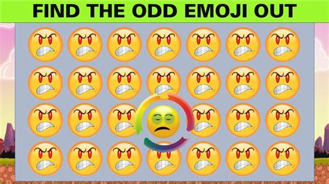 Find The Odd Emoji Out 1 Can You Find The Odd Emoji Out In These