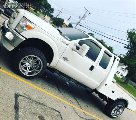 2013 Ford F 350 Super Duty With 22x14 76 Fuel Hostage And 35125r22