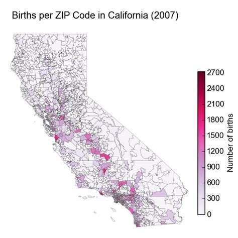 3 Digit California Zip Code Map