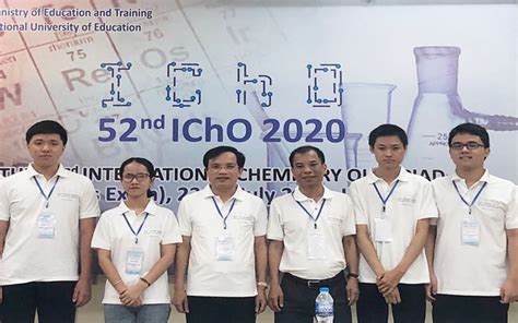 Vietnam Bags Four Gold Medals At 2020 International Chemistry Olympiad