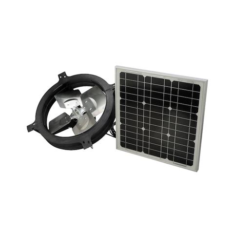 Us Sunlight 25 Watt Solar Gable Fan In The Gable Vent Fans Department