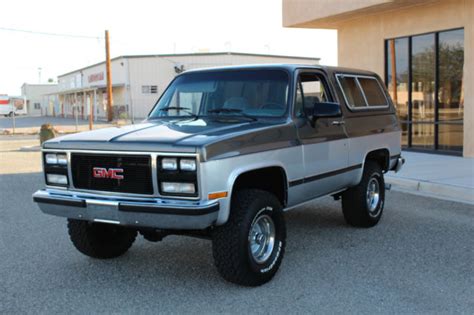 1991 Gmc Jimmy Blazer K5 Rust Free Arizona Truck Classic Gmc Jimmy