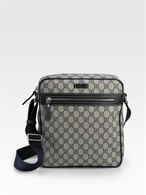 Gucci Messenger Bag In Beige Natural For Men Lyst