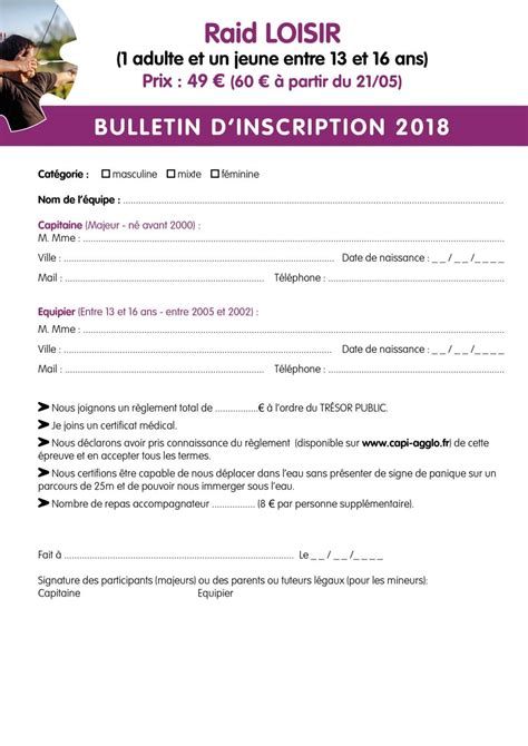 Bulletins_inscription_CAPIRaid2018_Loisirs  CAPI