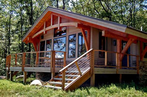 Tiny Timber Frame Cabin Plans Home Design Timber Fram
