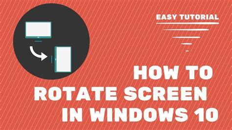 How To Rotate Screen In Windows 10 Fix Screen Rotation In Windows
