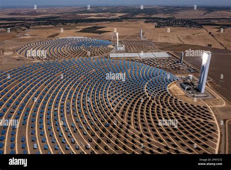 Electric Plant The Worlds First Commercial Concentrating Solar Power Towers In Sanlucar La