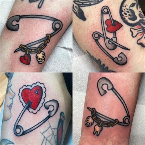 Safety Pin Tattoos Book Now