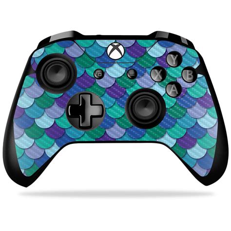 Carbon Fiber Skin Decal Wrap Compatible With Microsoft Xbox One X