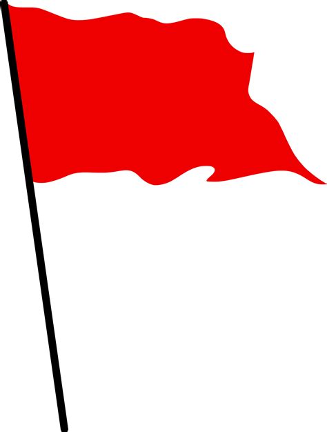 Red Flag Waving Png Clipart Full Size Clipart 101796 Pinclipart