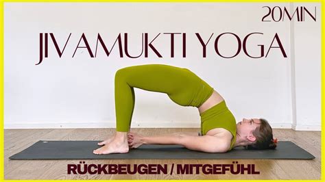 20 Min Jivamukti Yoga Rückbeugen Yoga Für Mitgefühl Herzöffner