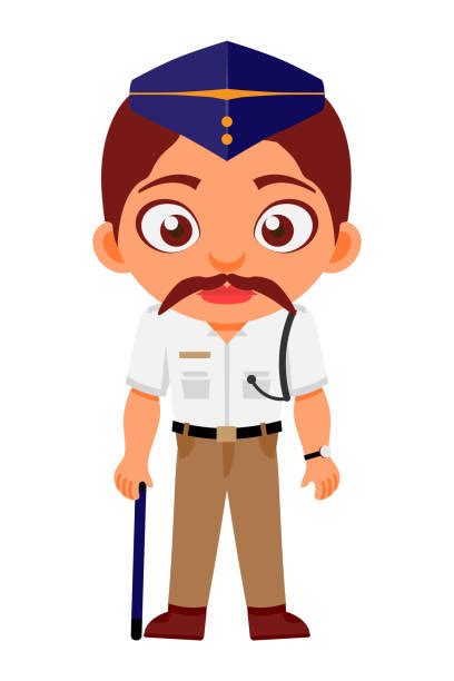 Traffic Cop Cartoon Illustrations Royalty Free Vector Graphics And Clip