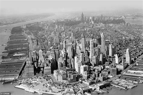 New York Then And Now Vintage Pictures Of Manhattan Matched With
