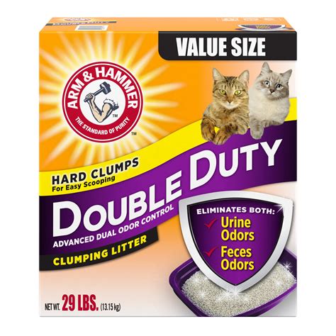 Arm And Hammer Double Duty Clumping Litter For Cats 29 Lbs Petco