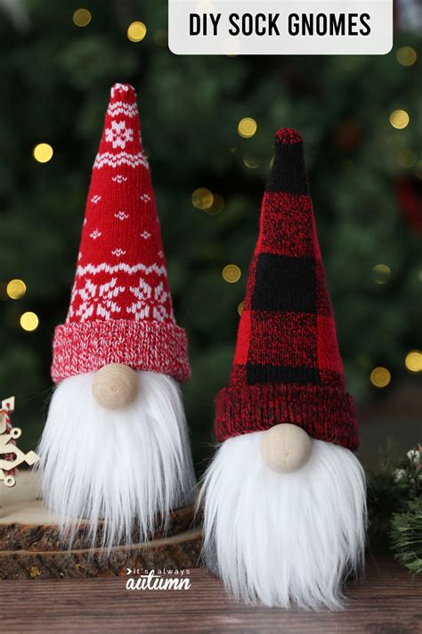 How To Make Sock Gnomes 5 Simple Steps Its Always Autumn