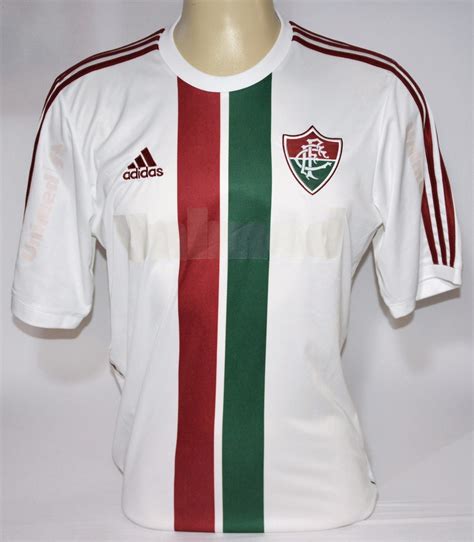 95% poliéster e 05% elastano cor predominante: Camisa adidas Fluminense 2010 Branca Oficial - R$ 67,00 em ...