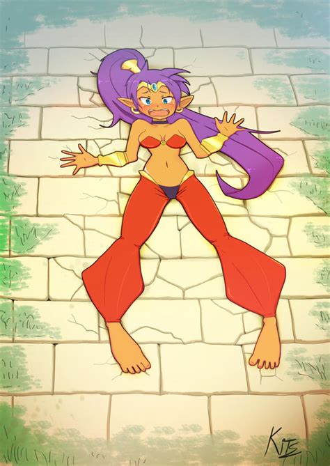 Flattened Shantae By Dunbykitsunee On Deviantart