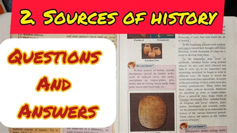 2 Sources Of History Questions And Answers History Class 6 Chapter 2