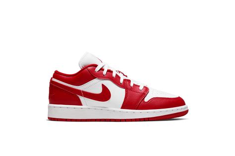 Air Jordan 1 Low Gs Gym Red 553560 611 Afew Store