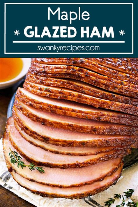Maple Glazed Ham Swanky Recipes Simple Tasty Food Recipes