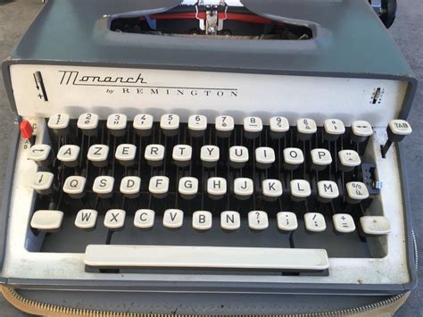 Monarch By Remington Typewriter Catawiki
