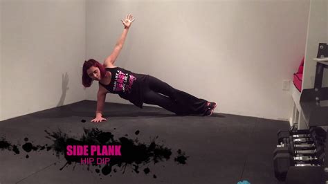 Side Plank Hip Dip Youtube