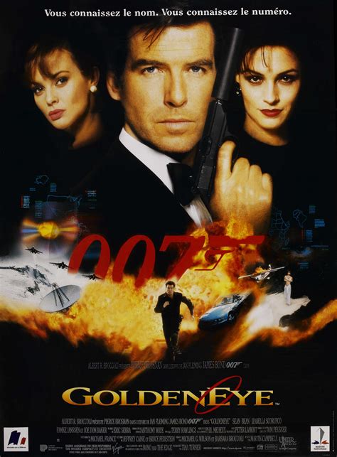 Goldeneye 1995 James Bond Movie Posters Bond Movies Pierce Brosnan