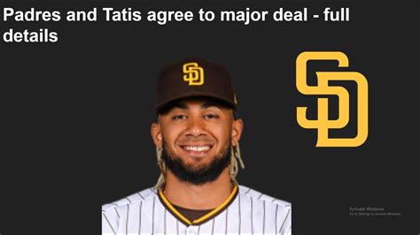 Breaking Padres Extend Fernando Tatis Jr To One Of The Biggest