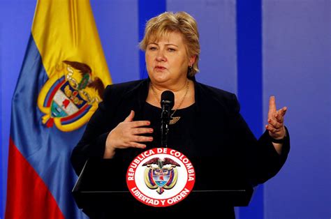 Erna solberg has been prime minister of norway since 2013. Noruega destinará un millón de dólares a "venezolanos ...