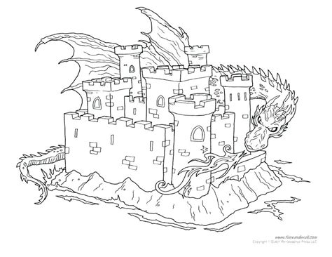 Medieval Coloring Pages For Adults At