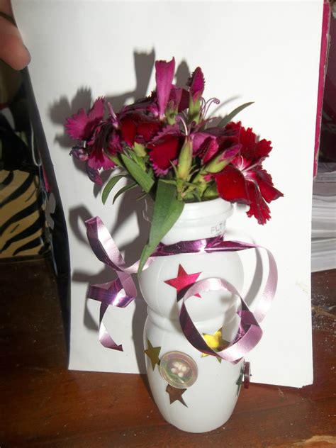 It's important to consider stem length when pairing a bouquet with a vase. Mini Flower Vase From Recycled Container | ThriftyFun