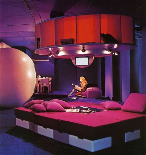 Joe Colombo Visiona 1 Cologne 1969 Retro Interior Design