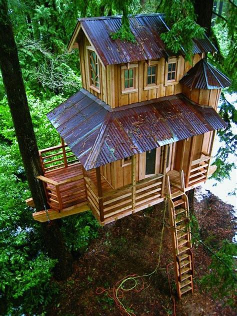 30 Ideen Und Einige Tipps Für Das Kinder Baumhaus Cool Tree Houses