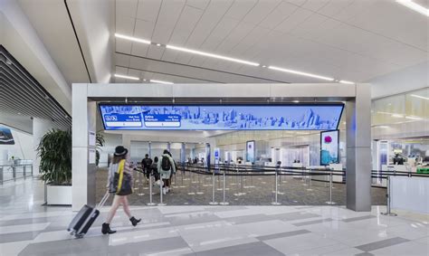 Laguardia Celebrates Completion Of Construction Of Terminal B Airport