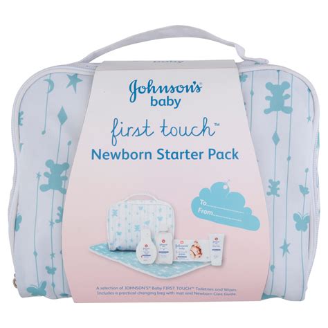 Johnsons Baby First Touch Newborn Starter Pack Ebay