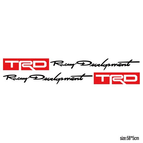 Trd Toyota Racing Development Logos