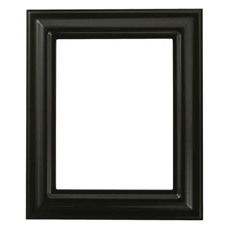Rectangle Frame In Gloss Black Finish Simple Black Picture Frames