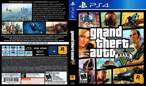 Tudo Capas 5 Grand Theft Auto 5 Capa Game Ps4