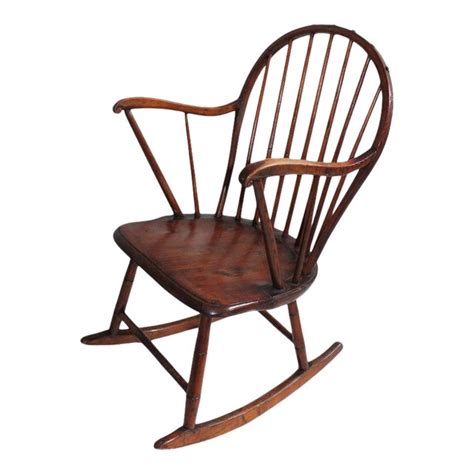 18th Century Extended Arm Windsor Rocking Chair Chairish