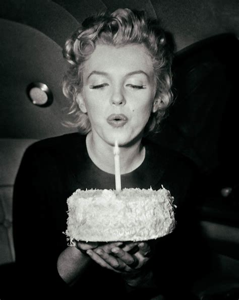 Marilyn Monroe Photo Print Poster Picture Birthday Cake Old Etsy