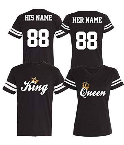 shop for the best king and queen matching shirts the perfect couple t